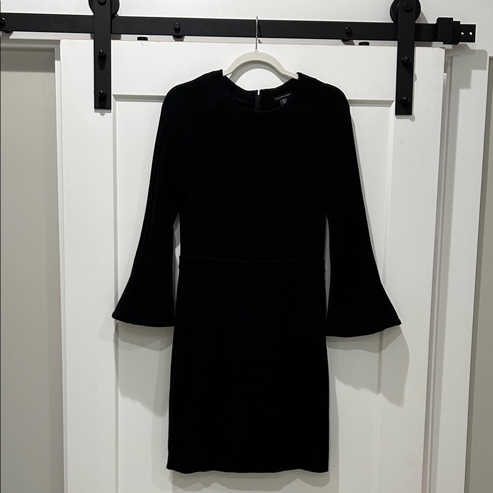 Saks Fifth Avenue Black Long Sleeve Dress